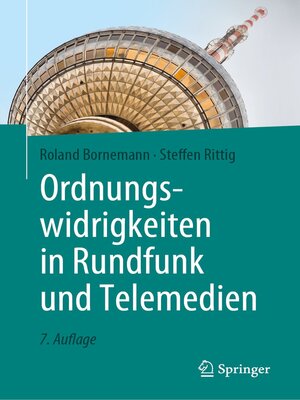 cover image of Ordnungswidrigkeiten in Rundfunk und Telemedien